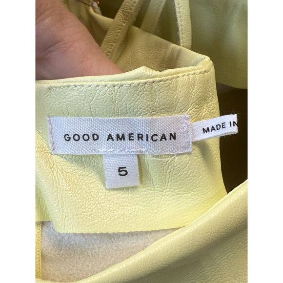 Good American Women's GLDL070 Size 5 Key Lime Vacay Dress NWT - Picture 7 of 10